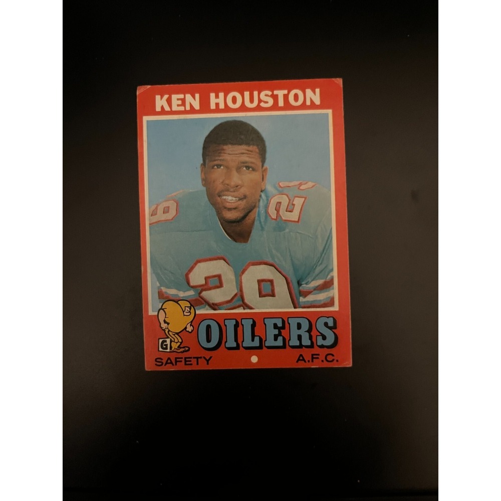 Washington Redskins Great Ken Houston RC 1971 Topps #113 and more Rookies